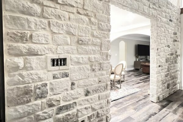 White Silver with Black